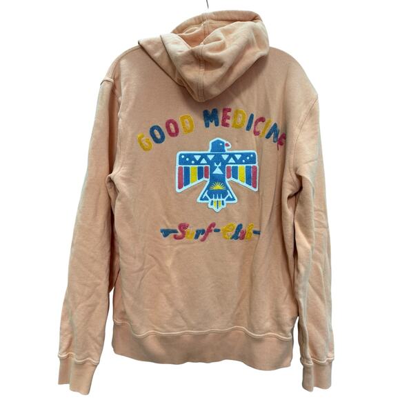 Faherty Women's Orange Steven Paul Judd Good Medicine Hoodie - Size S - New - Picture 5 of 8